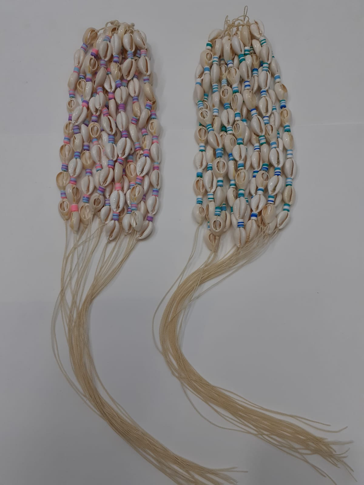 Colar de buzios com fimo